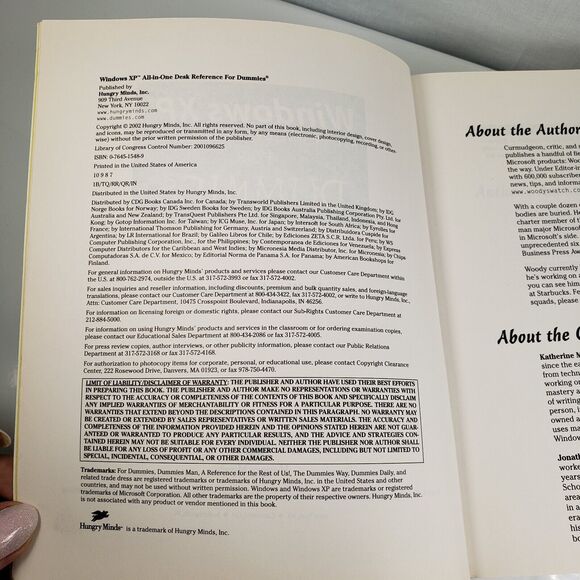 Windows XP All-In-One Desk Reference For Dummies  (FOR By Woody Leonhard **NEW** - Picture 12 of 16